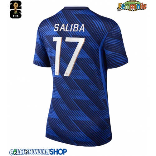 Maglie da calcio Francia William Saliba #17 Prima Maglia Femminile Mondiali 2026  Manica Corta